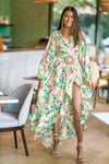 HAZEL & OLIVE Falling for Floral Maxi Dress - Multi