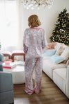 Fancy Me Pant and Top Pajama Set - Pink and Blue-HAZEL & OLIVE-Small-