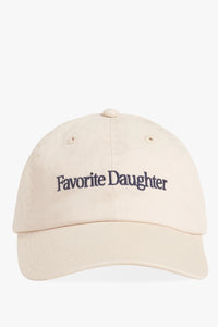 Favorite Daughter Classic Logo Baseball Hat -Khaki-HAZEL & OLIVE-