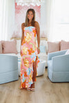 Summer on the Sound Maxi Dress - Pink and Yellow-Hazel & Olive FD12726/P2097-Small-