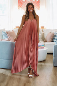 Hazel & Olive FD12933/CP710 Moonlight Maxi Dress - Blush Pink