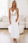 Finding Bliss Maxi Dress - White-HAZEL & OLIVE-XSmall-