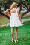 HAZEL & OLIVE First Pick Mini Dress - White