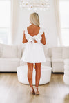 HAZEL & OLIVE Forever Loved Babydoll Dress - White