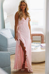 Gentle Blush Maxi Dress - Pink-HAZEL & OLIVE-XXSmall-