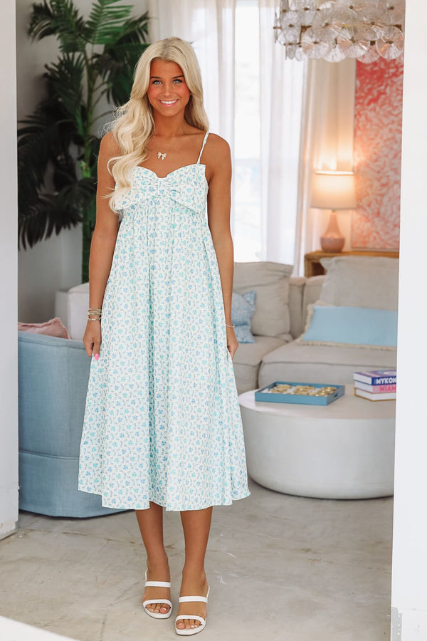 Hadley Midi Dress - Blue-HAZEL & OLIVE ID34911/01-Small-