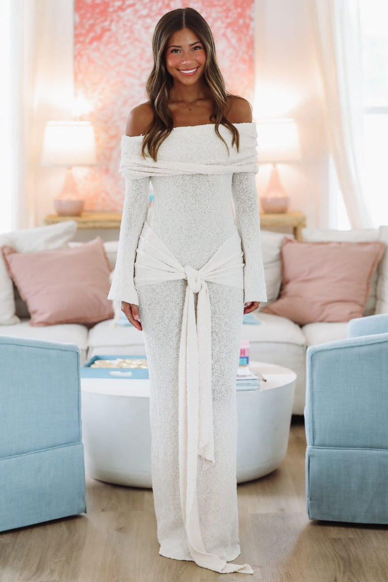 oatmeal maxi dress Hampton Holiday - making it a perfect Size:M - Bust 70-90 cm Are Your Dress Shirts wall dressing table design