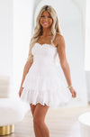 HAZEL & OLIVE Harmony Mini Dress - White
