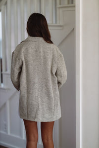 Have it All Tweed Blazer - Walnut-HAZEL & OLIVE-Small-