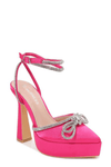 Have My Heart Platform Heels - Pink-HAZEL & OLIVE-5.5-