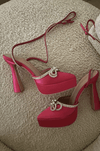 Have My Heart Platform Heels - Pink-HAZEL & OLIVE-5.5-