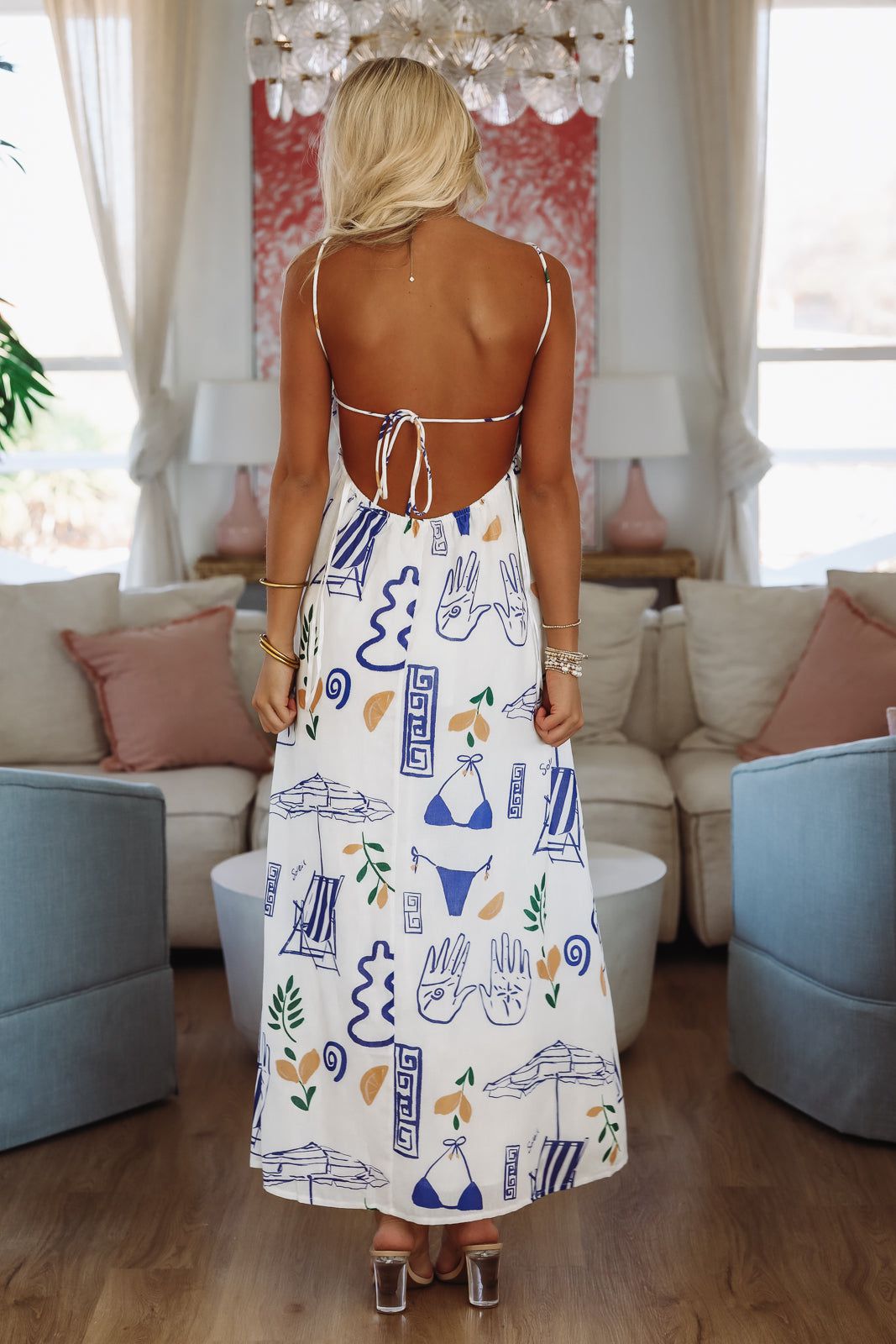 maldives maxi dress In The Wine Dreamy days await in the Love In The Maldives Maxi Dress Women's Paradisa Maldives Orange Multi