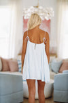 Breezy & Beautiful Mini Dress - Light Blue-Hazel & Olive HF25A601-Small-