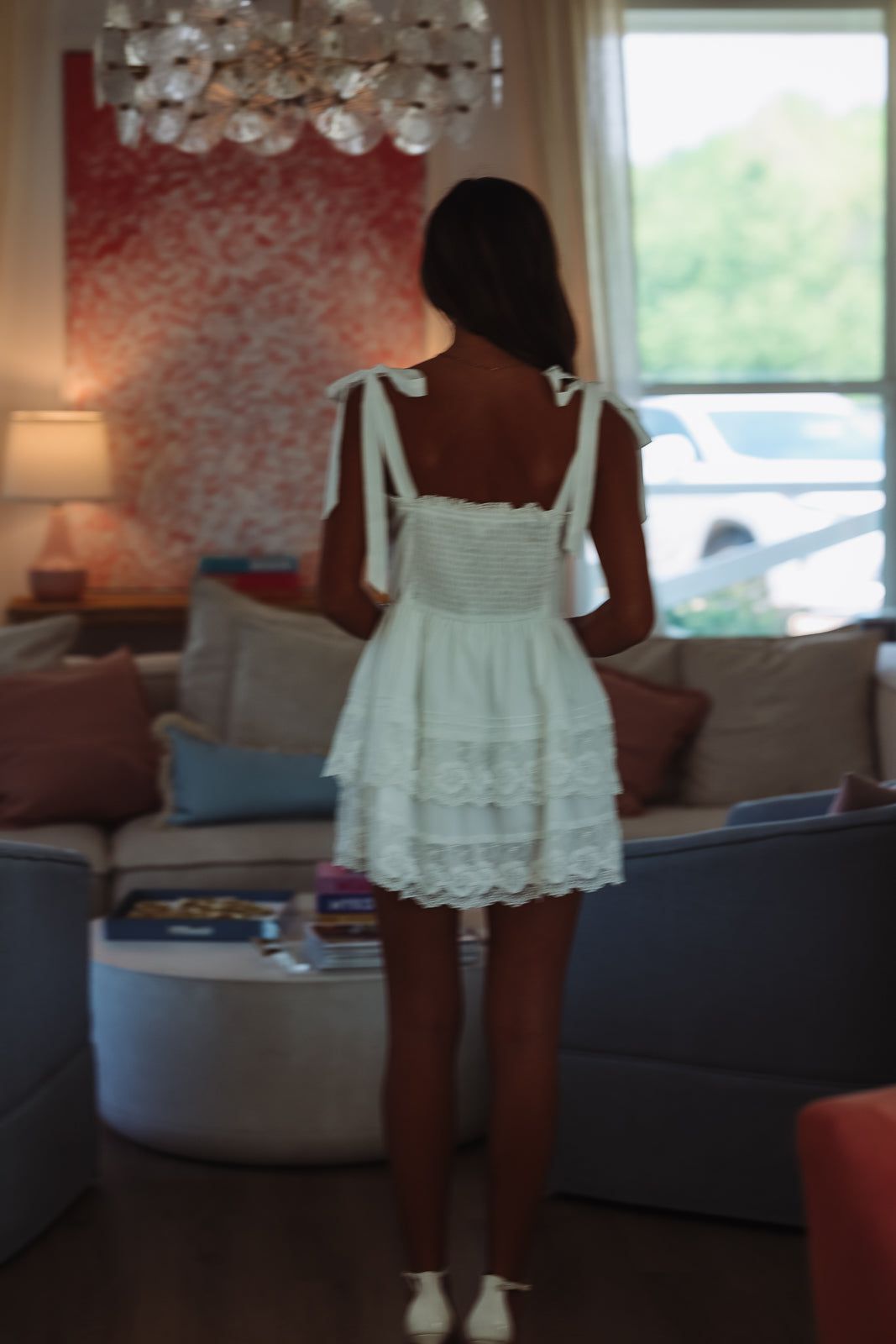 I'm Ready Mini Dress - White – Hazel & Olive