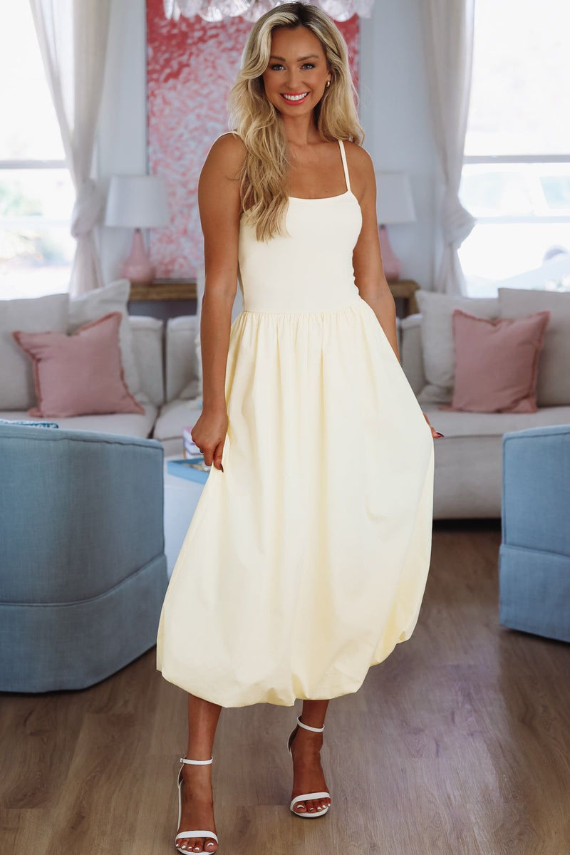 It's a Good Day Maxi Dress - Yellow - Small It's a Good Day Maxi Dress - Yellow - Small
