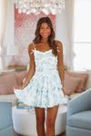 It's Surreal Mini Dress - Blue and White-HAZEL & OLIVE SM/D20887D-Small-