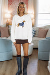 Hazel & Olive IWT6001/4 Cozy Pup Sweater - Ivory