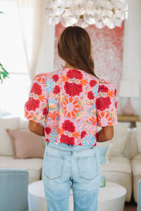 Jump For Joy Top - Pink, Red, and Blue-HAZEL & OLIVE 2500/63LTA-Small-