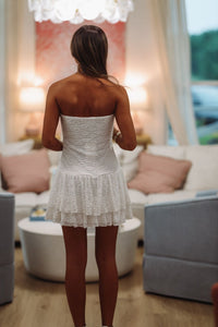 Just Say When Mini Dress - White-HAZEL & OLIVE CR/13625-XSmall-