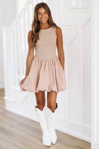 Just Stopping By Mini Dress - Mauve-HAZEL & OLIVE-Small-