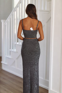 Just Woah Crop Top - Black-HAZEL & OLIVE-Small-