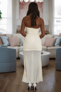 Hazel & Olive KA0308H By My Side Maxi Dress - Butter Yellow