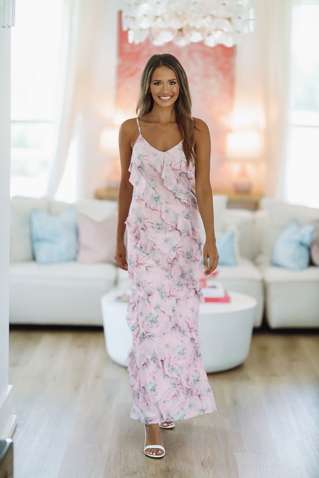 Keeping Up Floral Maxi Gown - Pink Lavender, Small | Hazel and Olive | Boutique Fashion Keeping Up Floral Maxi Gown - Pink Lavender, Small | Hazel and Olive | Boutique Fashion