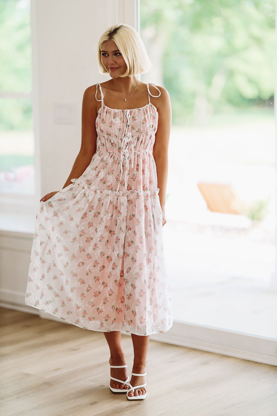 L-Z Day Midi Dress - Pink – Hazel & Olive L-Z Day Midi Dress - Pink – Hazel & Olive