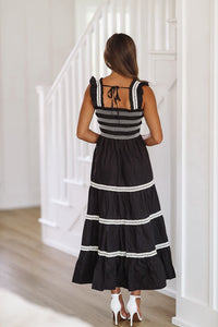 Lola in Black Maxi Dress - Black-HAZEL & OLIVE-Small-