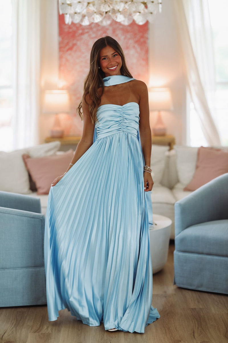 Love Like This Maxi Dress - Light Blue-HAZEL & OLIVE D8465-Small-