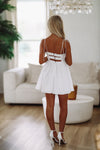 HAZEL & OLIVE Love Story Mini Dress - White