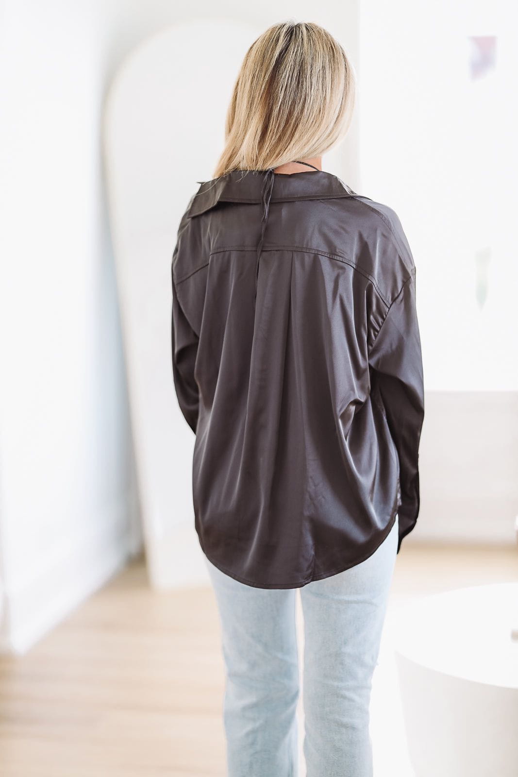 Making Me Crazy Crop Top and Shirt - Black-HAZEL & OLIVE-Small-