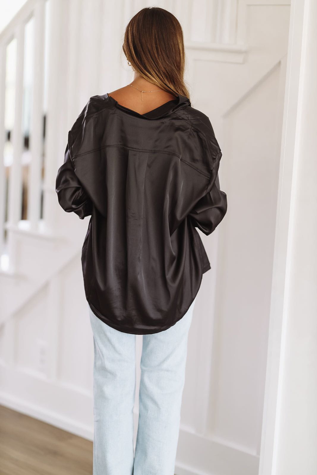 Making Me Crazy Crop Top and Shirt - Black (FINAL SALE) – Hazel