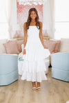 mathilda maxi dress in ivory majorelle MAJORELLE VESTIDO MATHILDA MAXI en Ivory