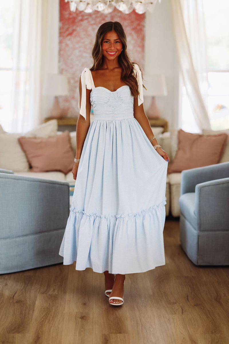 Beneath the Beach House Lights Midi Dress Beneath the Beach House Lights Midi Dress