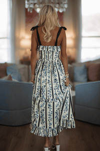 Hazel & Olive MD5392F Your Moment Maxi Dress - Navy