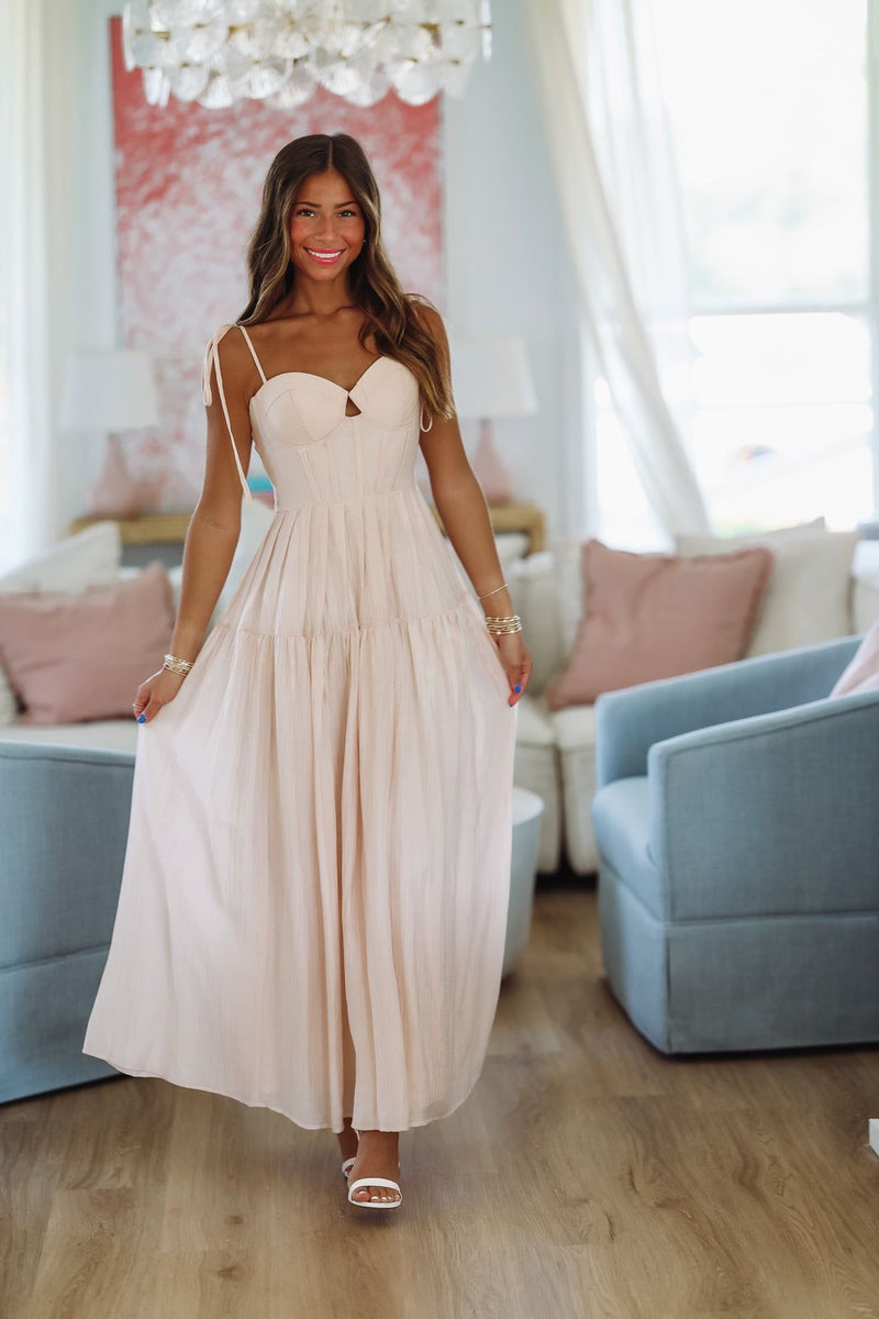 Ros All Season Maxi Dress - Blush Pink Hazel & Olive Ros All Season Maxi Dress - Blush Pink Hazel & Olive