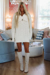 Just for Love Oversized Knit Mini Dress - Cream-Hazel & Olive MD6035-Small-