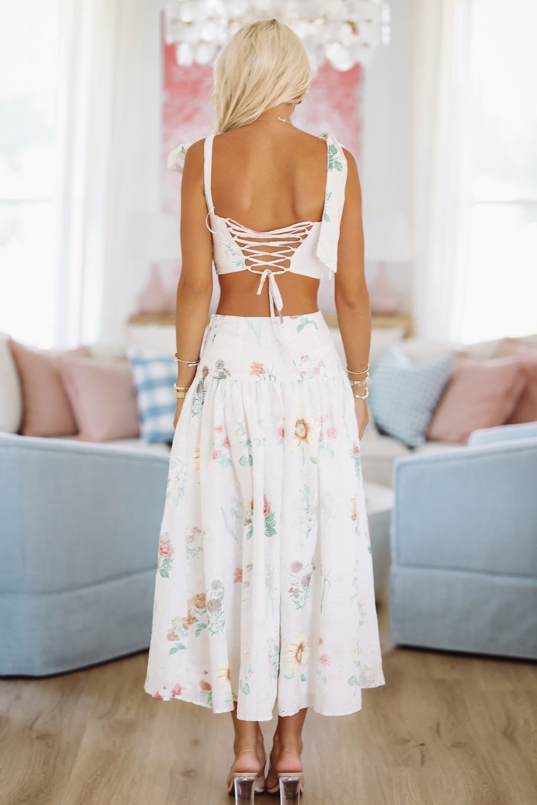 Hello Beautiful Bustier Top - Cream – Hazel & Olive