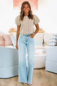 Hope Sweater Top - Mocha-HAZEL & OLIVE MT2214-Small-