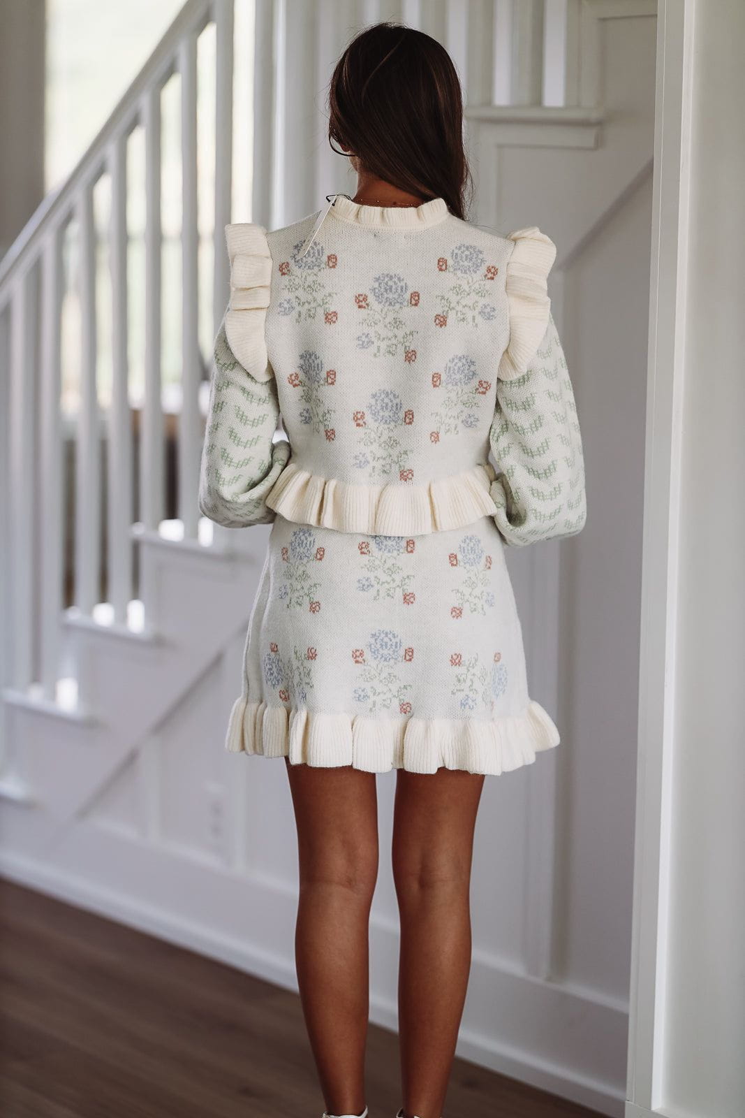 My Crush Knit Top and Skirt Set - Cream – Hazel & Olive