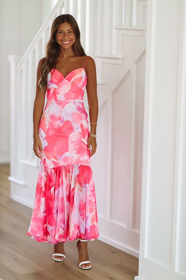 My Only Wish Maxi Dress - Pink and Purple-HAZEL & OLIVE-XSmall-