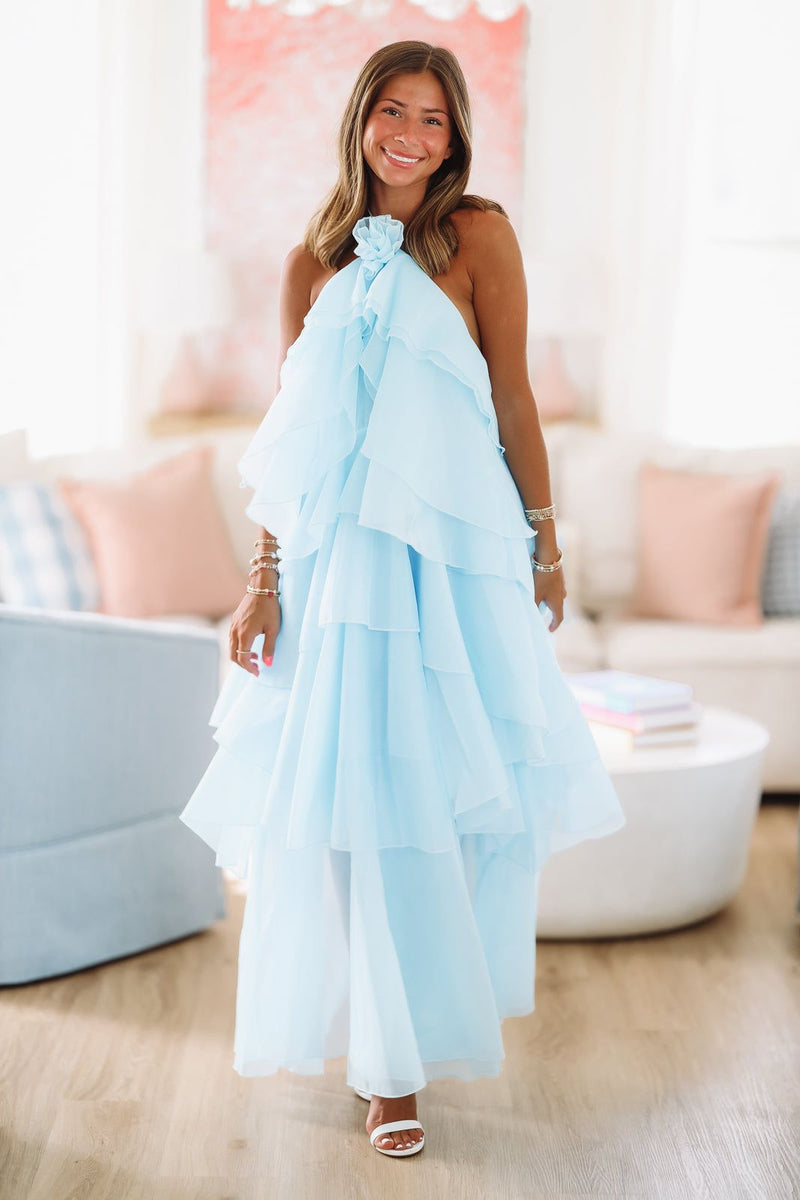 Mystic Blue Maxi Dress - Blue Hazel & Olive Mystic Blue Maxi Dress - Blue Hazel & Olive