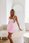 HAZEL & OLIVE New Wave Athletic Tennis Mini Dress - Pink