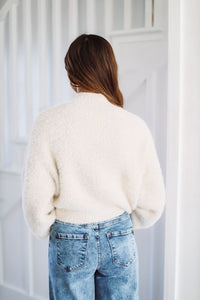 Not So Simple Knit Bow Top - Taupe-HAZEL & OLIVE-Small-