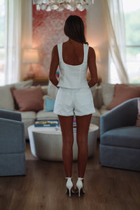 How Nice Shorts - White-HAZEL & OLIVE NP/1800-XSmall-