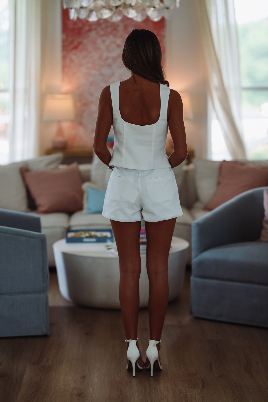 How Nice Shorts - White-HAZEL & OLIVE NP/1800-XSmall-