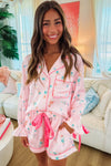 Nutcracker Pajama Set - Pink-HAZEL & OLIVE-Small-