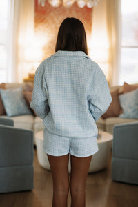 Hazel & Olive PCP1089 After Hours Shorts - Light Blue