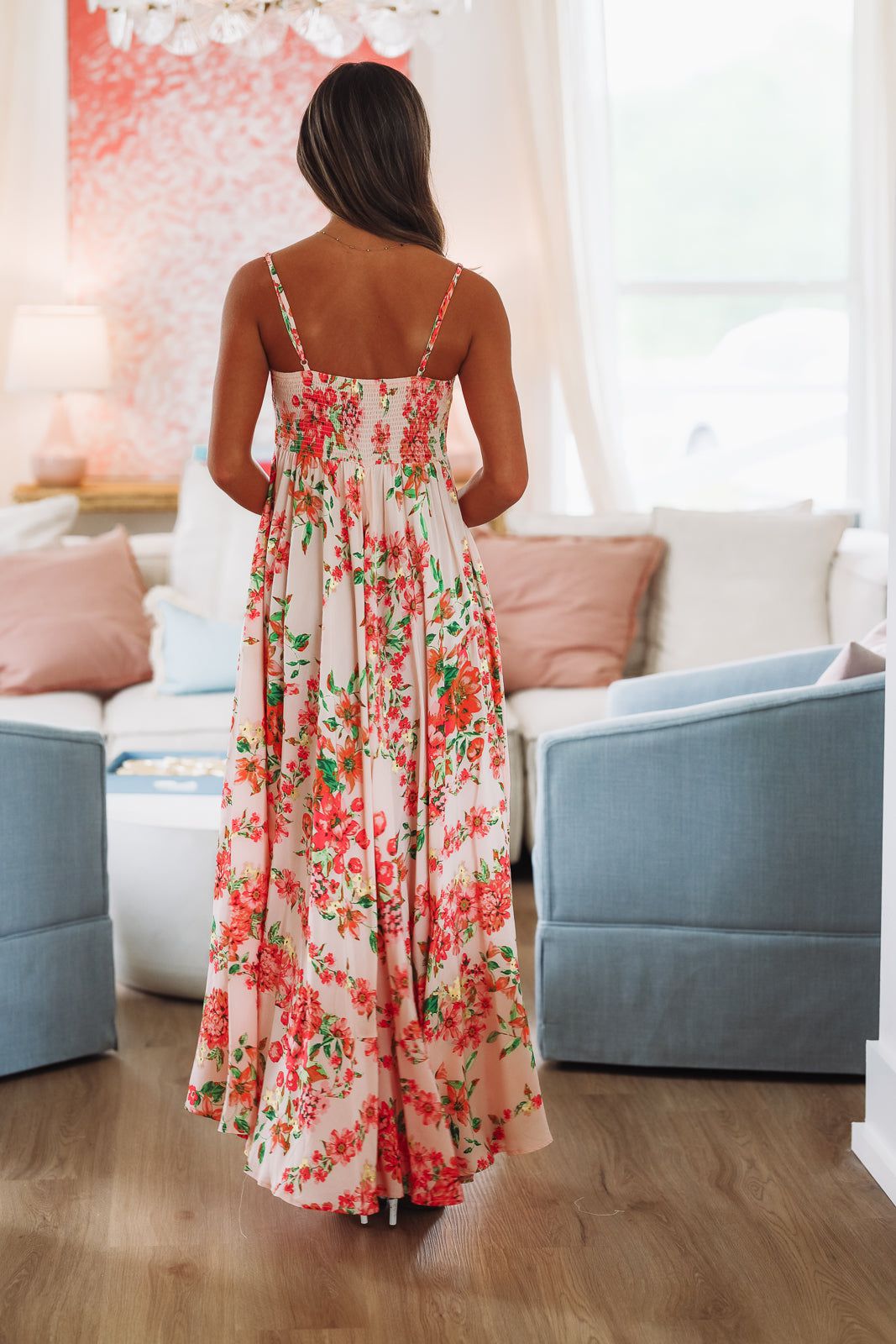 Peach Perfection Maxi Dress - Peach, Pink and Orange Hazel & Olive Peach Perfection Maxi Dress - Peach, Pink and Orange Hazel & Olive